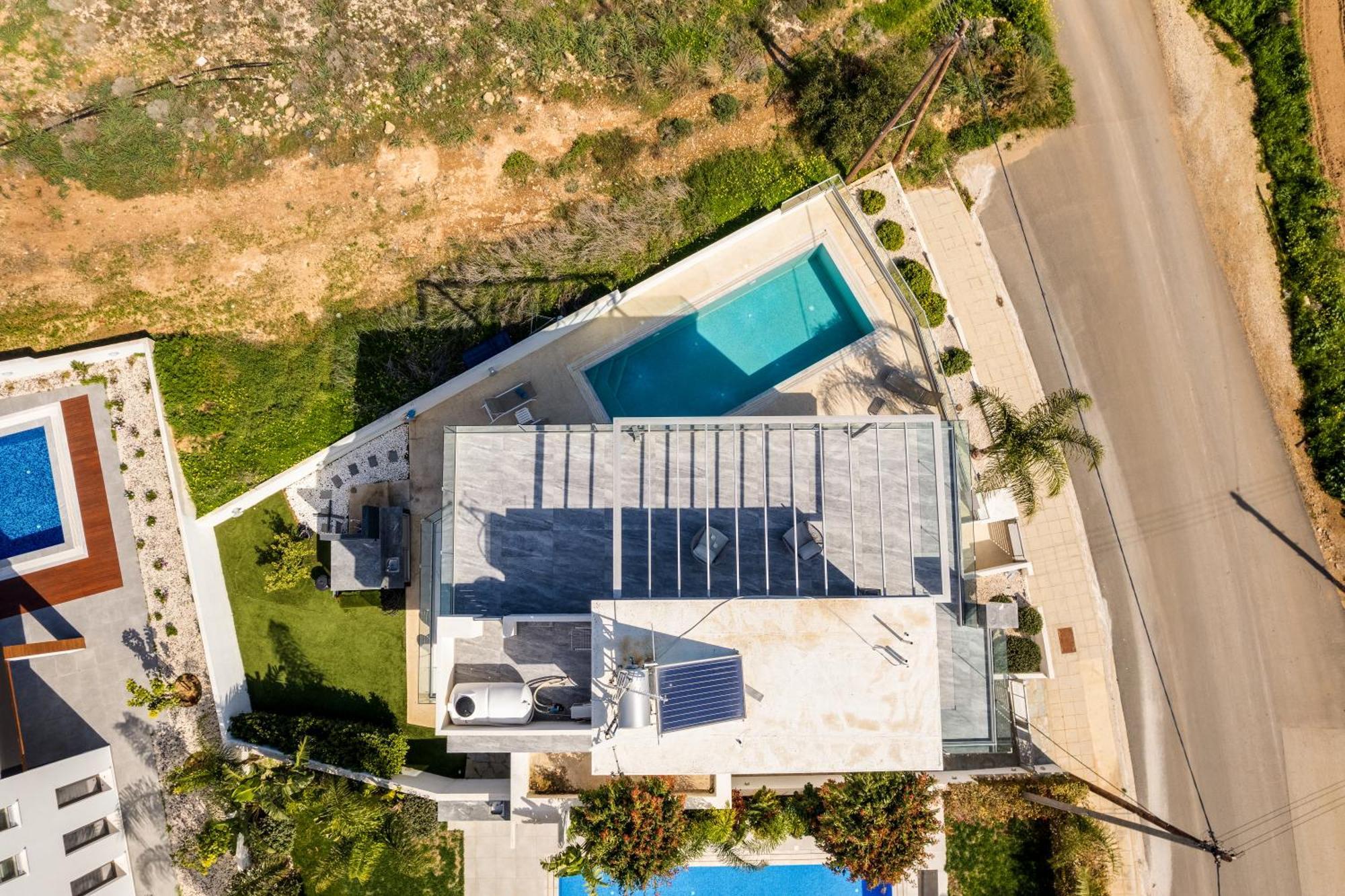 Seaside Luxury Villa Paralimni Buitenkant foto