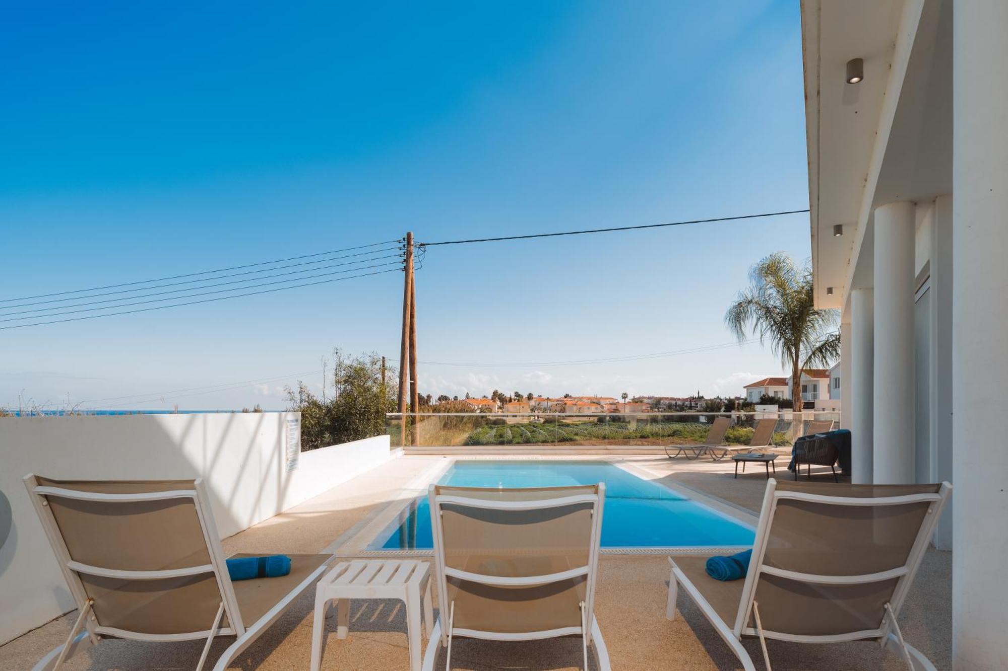 Seaside Luxury Villa Paralimni Buitenkant foto